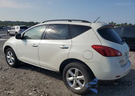 2009 Nissan Murano S z USA, uszkodzony, nr VIN JN8AZ18UX9W020116